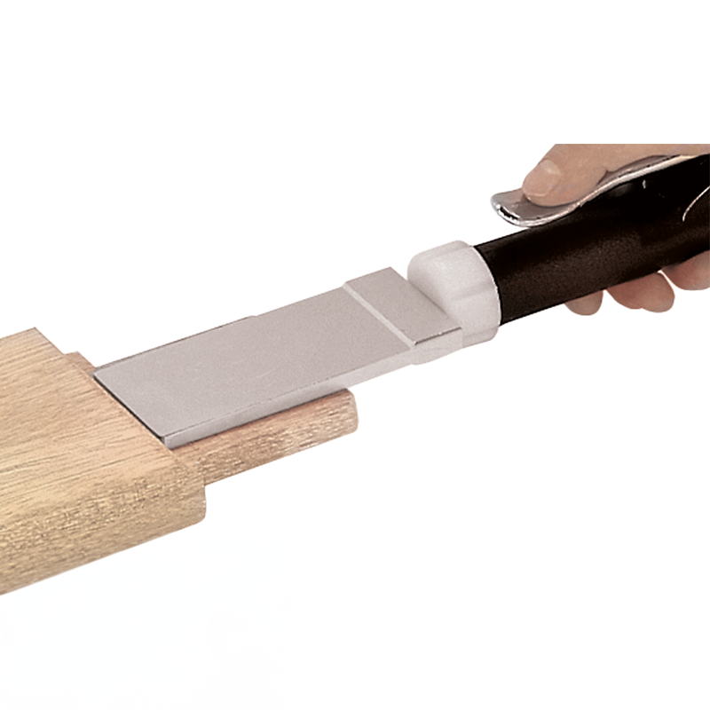 Pizzi 0022 - līmes uzklāšanas lāpstiņa ar līmes izvadi vienā pusē (40x100x6mm)
