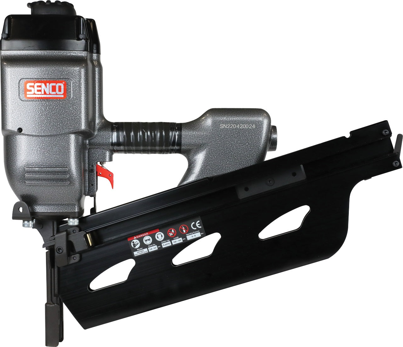 SENCO SN1602 pneimatiskais karkasa naglotājs (100-160mm)(21°)