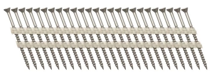 Beck SCRAIL -skrūvnaglas plāksnēs 34° (2.9/3.3 x 65 mm; 1000 gab.; A2)