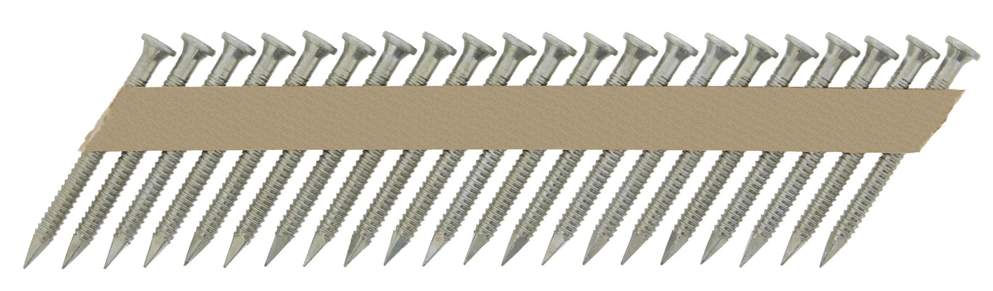 Enkurnaglas kasetēs (4 X 40 mm; 34°; rievotas; cinkotas; 1100 gab)