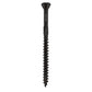 Eurotec Hapatec - Stainless Steel Wood Screws (4.5 x 50 mm) (200 pcs.) Black