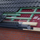 Eaves Grate for Roof Structure Protection Against Insects and Birds (100 mm x 5 m – Black)