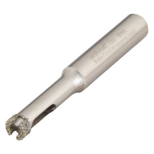 Wolfcraft Diamond Coated Hole Saw for Ceramic Surfaces, Tiles 6mm