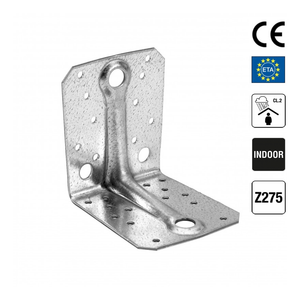 CE Certified Reinforced Corner Angle Bracket with Rib (ABR7015 - 70mm; ABR9020 - 88mm; ABR10525 - 105mm)