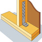 AH - CE Certified Anchor Angle Bracket (AH9035 / AH16050 / AH19050/2 / AH29050/2 / AH39050/2 / AH19050/4 / AH29050/4)