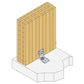 CE Certified Reinforced Angle Bracket (AKR95LG / AKR285G / AKR285G)