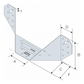 Bracket - External Support (59/67/108 x 92 / 95 mm)