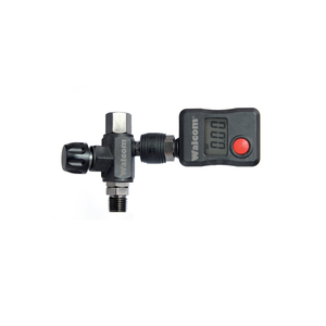Digital Pressure Gauge (Manometer) with Regulator for Spray Guns; WALCOM