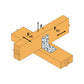 CE Certified Reinforced Corner Angle Bracket with Rib (ABR7015 - 70mm; ABR9020 - 88mm; ABR10525 - 105mm)