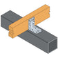 ABR7015Z Simpson Strong-Tie - Reinforced Angle Bracket (70 x 70 x 55 mm) (1.5 mm)