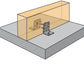 CE Certified Reinforced Angle Bracket with Rib (E5/1.5 / E5/2 / E14/2 / E19/3)