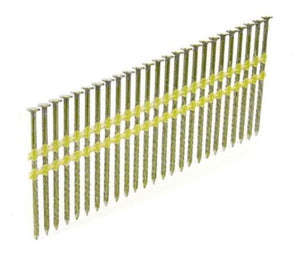 Celtniecības naglas kasetēs 4.2x160 mm; 21°; cinkotas 12mk; pilngalvas; vītņotas (1000 gab) - SENCO