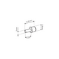 Lamello Cabineo X Furniture Connectors (Black; 500 pcs.)