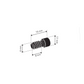 Lamello Cabineo X Furniture Connectors (Black; 500 pcs.)