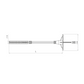 Insulation Anchor with Metal Nail 10x200mm (60mm Plate)