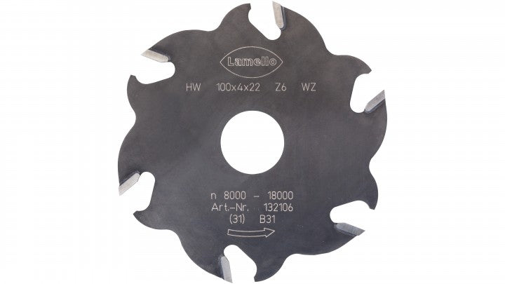 Lamello HW Router Bit for Classic X (Ø100x4xØ22 mm)