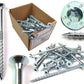 Skrūves kokam 4.5 X 50mm (TORX 20, cinkotas CR3+ZN, gremdgalva, 200 gab., 4PRO )