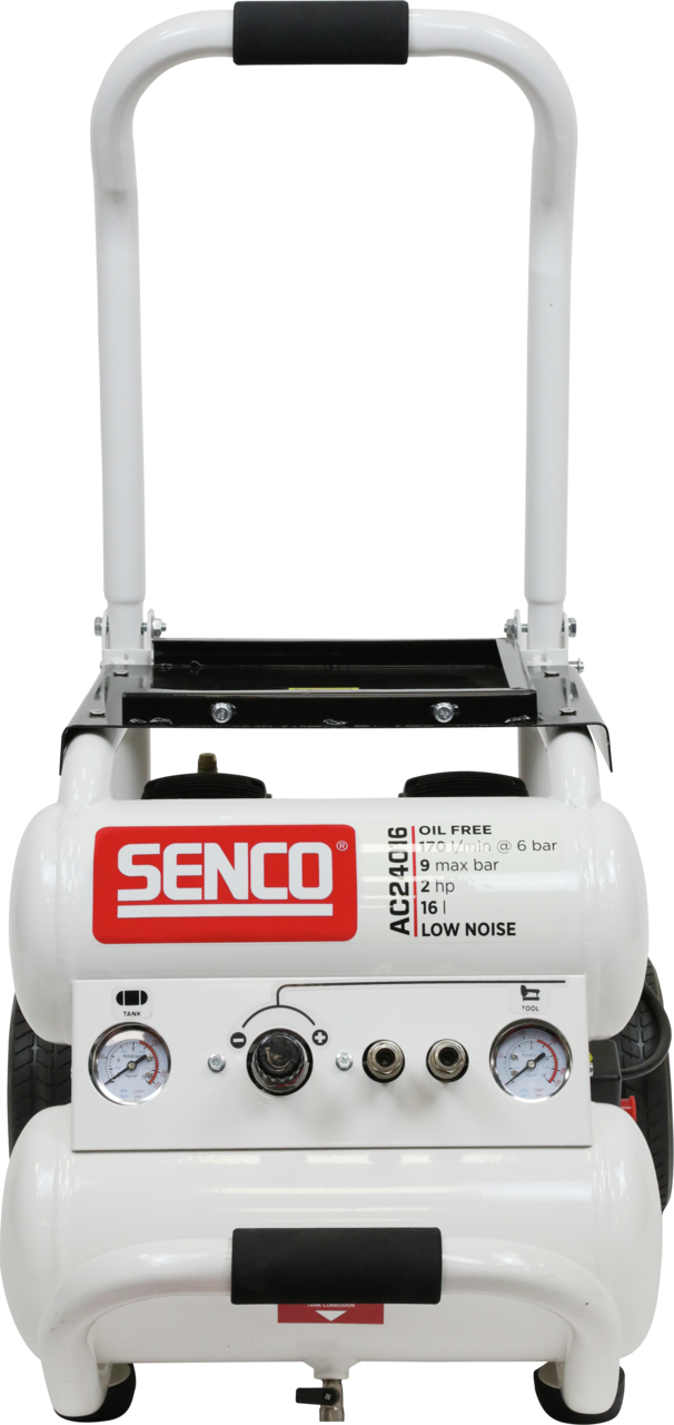 SENCO AC24016 Compressor (16L; 240 l/min; 1.5 kW)