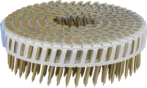 Hot-Dip Galvanized Ribbed Nails in Rolls for Cladding (2.3 x 50 mm; 15°; HDG; 5250 pcs.)