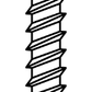 Screw Strip for Gypsum Board on Flat Metal (3.9 X 25-45mm; Phosphate Coated)